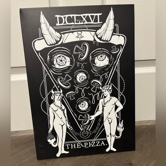 Displate The Pizza Metal Wall Hanging - Picture 1 of 7
